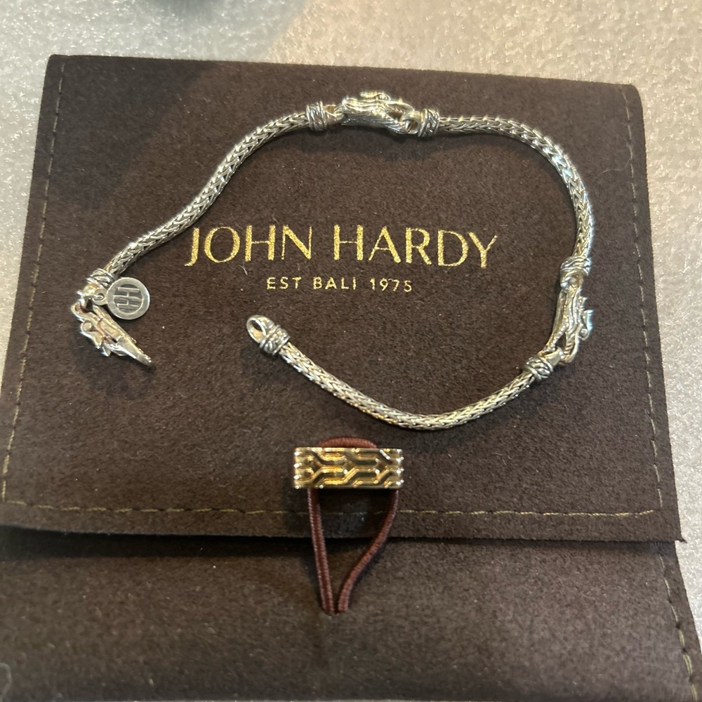 Sterling Silver Naga Bracelet